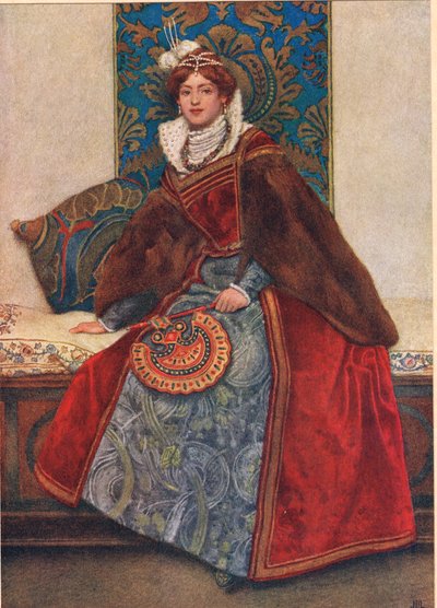 Portia, illustration from 